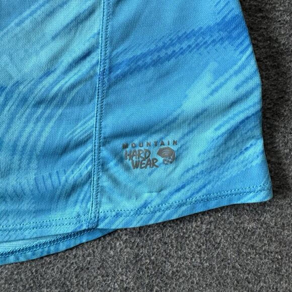 Mountain Hardwear Womens Small Blue Pattern Printed Tank Top Athletic - Picture 5 of 7